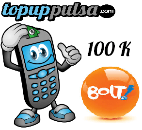 Pulsa Bolt - Bolt 100.000